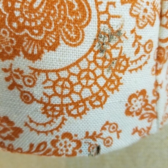 Vintage 1960s Floral Print Overcoat Coat Size 9 - Picture 7 of 7